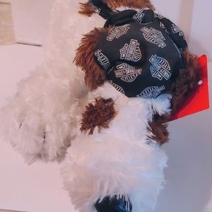 Harley Davidson Stuffed Doo Rag Dog